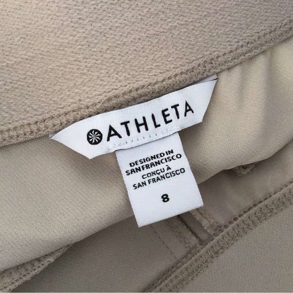 ATHLETA Endless High Rise Cargo Pant. Bone, brand new with tags. S8 - Picture 6 of 7